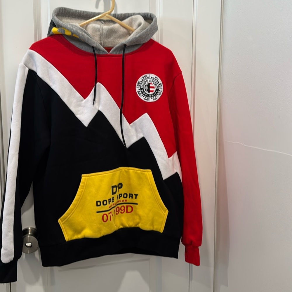 Hooded sweatshirt size small in men’s from the brand DOPE ——